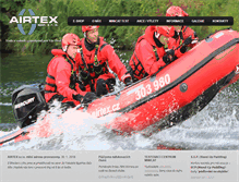 Tablet Screenshot of airtex.cz